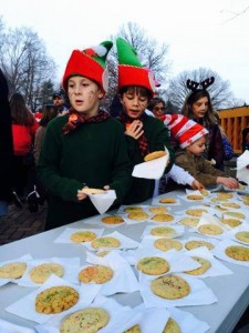 Cookies donated by Enclave at Box Hill for the Bel Air Christmas Parade 2015